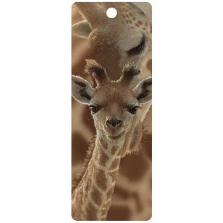 Obrázek z Záložka 3D 15,5x5,7cm - žirafa (25) 